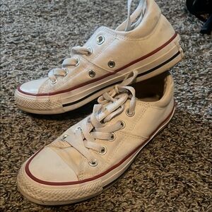 Converse White Canvas Sneakers Classic Design